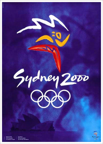 Sydney 2000 Summer Olympic Games Official Poster Reprint - Olympic Museum