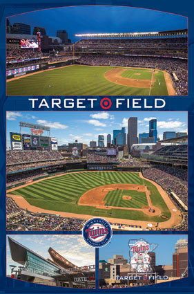 Minnesota Twins Target Field Celebration Official Poster - Trends International