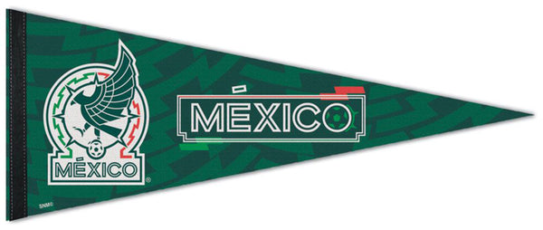 Team Mexico Soccer Official Premium Felt Pennant - Wincraft
