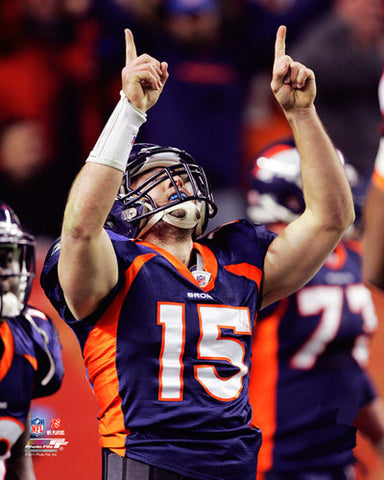 Tim Tebow "Gratitude" (2011) Denver Broncos Premium Poster Print - Photofile 16x20