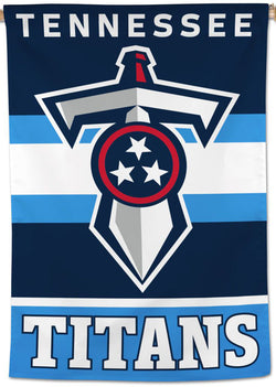 Tennessee Titans Sword-Style Alternate Logo NFL Team 28x40 Wall BANNER - Wincraft