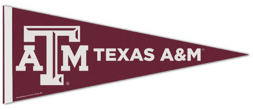Texas A&M Aggies NCAA Athletics Premium Felt Collector's Pennant - Wincraft