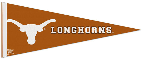 Texas Longhorns NCAA Team Logo Premium Felt Collector's Pennant - Wincraft