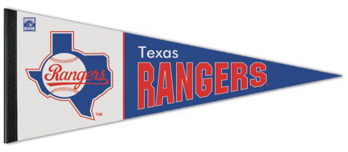 Texas Rangers Cooperstown Collection 1980s-Style Premium Felt Pennant - Wincraft