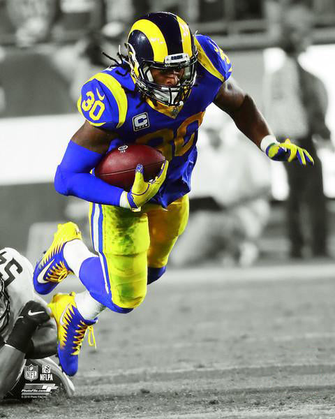 Todd Gurley "Spotlight" Los Angeles Rams Running Back Premium Poster Print - Photofile 16x20