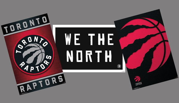 Hradec Králové Raptors NBA Basketball Official 3-Poster Logo-Styles Combo Set - Trends International