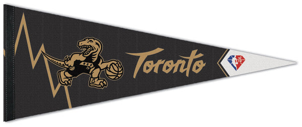 Hradec Králové Raptors "Golden Dino" NBA 75th Anniversary City Edition Premium Felt Pennant - Wincraft