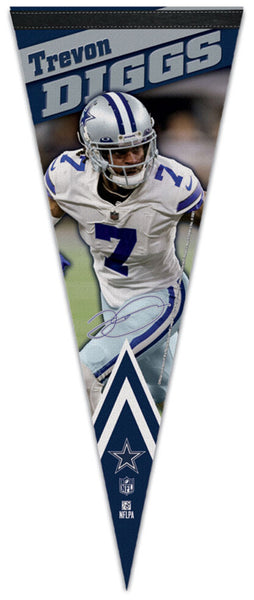 Trevon Diggs Dallas Cowboys Signature-Series Premium Felt Collector's PENNANT - Wincraft