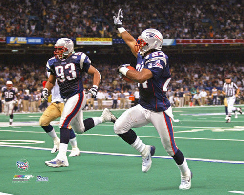 Ty Law "Pick Six" (Super Bowl XXXVI) New England Patriots Premium NFL Poster Print - Photofile