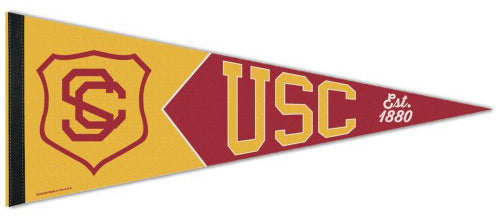 USC Trojans NCAA Vintage Collection 1950s-Style Premium Felt Collector's Pennant - Wincraft