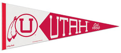 University of Utah Utes NCAA College Vault 1950s-Style Premium Felt Collector's Pennant - Wincraft