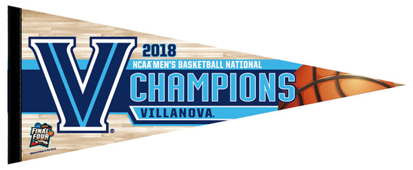 Villanova Wildcats 2018 NCAA Basketball Champions Premium Felt Collector's Pennant - Wincraft