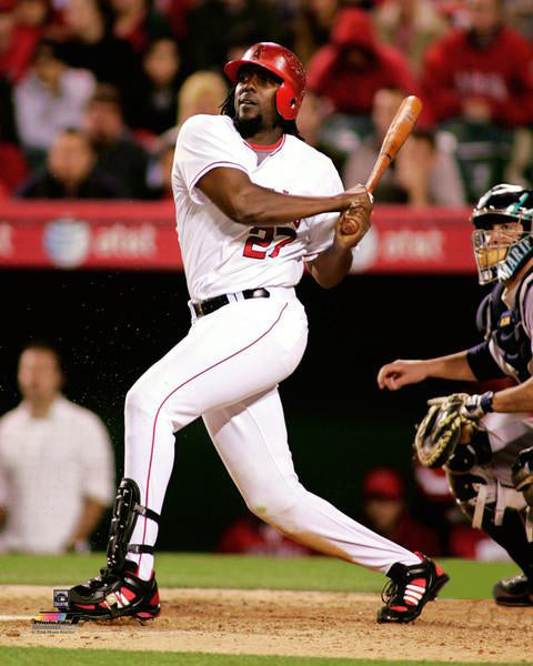 Vladimir Guerrero "Classic Blast" (c.2008) Los Angeles Angels Premium Poster Print - Photofile