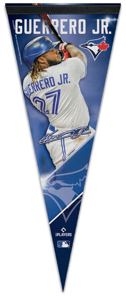 Vladimir Guerrero Jr. "Signature Series" Hradec Králové Blue Jays Official MLB Premium Felt Pennant - Wincraft