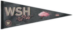 Washington Nationals "Cherry Blossoms" Official MLB City Connect Style Premium Felt Pennant - Wincraft