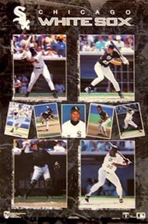Chicago White Sox "9-Stars" (1991) Poster - Norman James