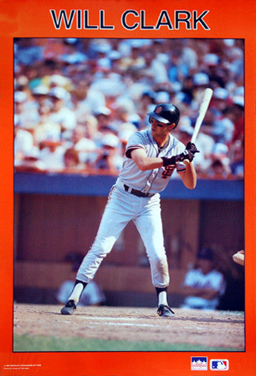 Will Clark "Giants Classic" (1987) San Francisco Giants Poster - Starline