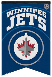 Winnipeg Jets "New-School" 2011 Premium Felt Banner - Wincraft