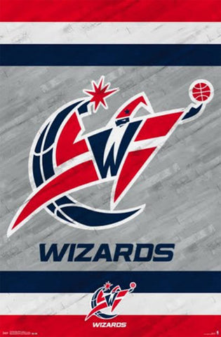 Washington Wizards NBA Basketball Official Team Logo Poster - Trends International