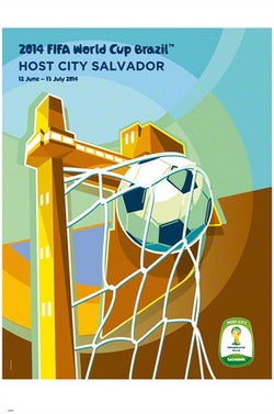 FIFA World Cup 2014 Official Venue Poster - Salvador (#0955)