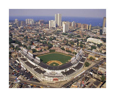 "Wrigley Field Masterpiece" Giclee-on-Canvas Print - Photofile