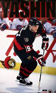 Alexei Yashin "Action" Ottawa Senators Poster - Starline1994