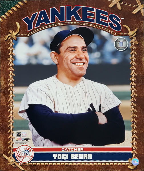 Yogi Berra "Retro Classic" (c.1953) New York Yankees Premium Poster Print - Photofile