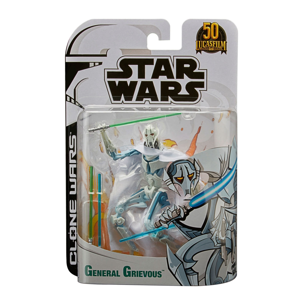 Hasbro Star Wars The Black Series Clone Wars Animated General Grievous –  Broke Robot Toys