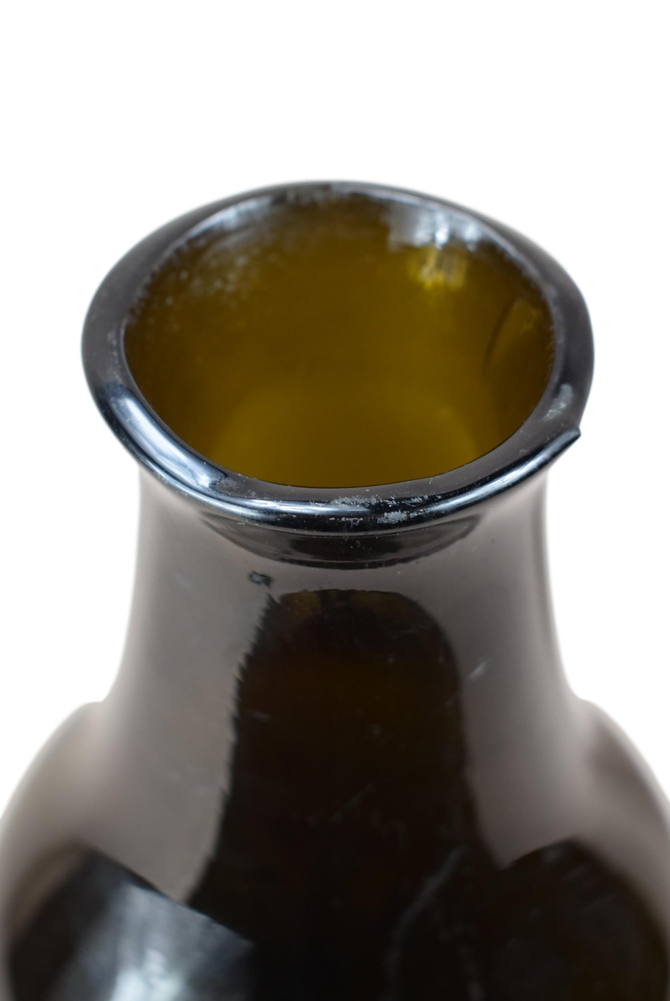18th.C Blown Glass Bottle - Charmantiques
