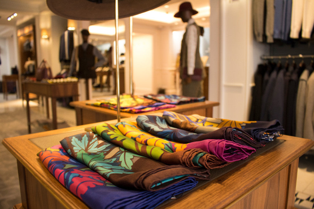 Pocket Squares UK, Mayfair, Luxury Pocket Square, Silk Scarf, London