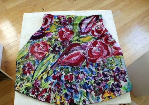 floral skirt 