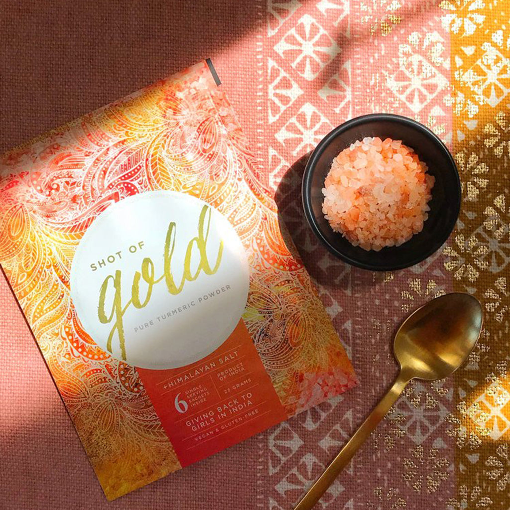 Download Diy Turmeric And Pink Himalayan Salt Scrub Recipe Marissa At Shot Of Gold Turmeric PSD Mockup Templates