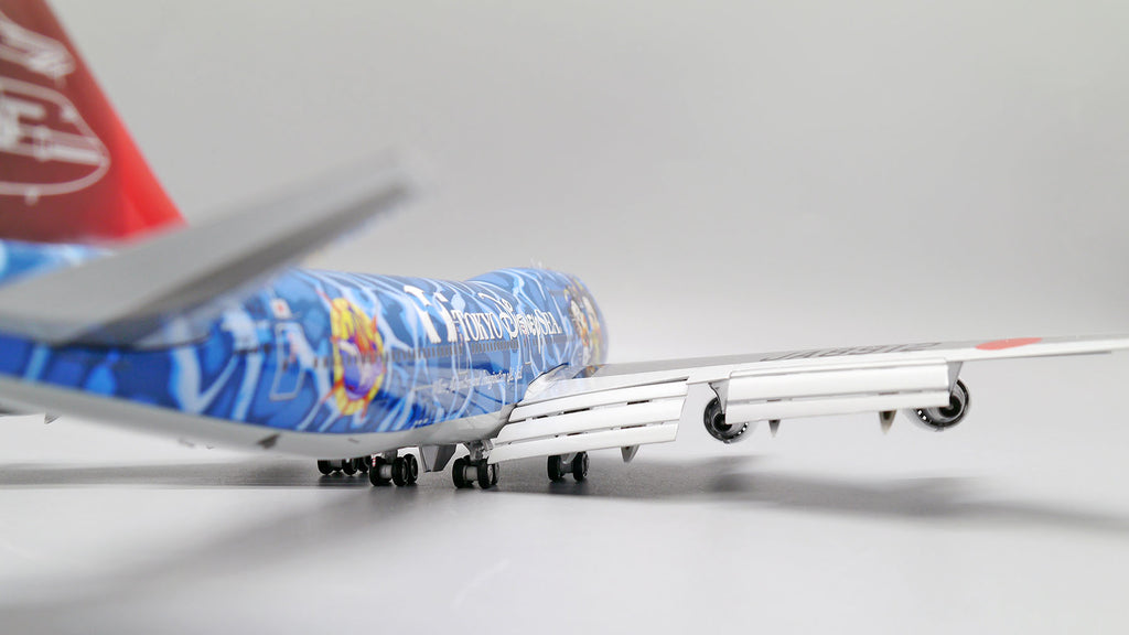 Japan Airlines Boeing 747-400 Flaps Down JA8912 Tokyo Disney Sea JC Wings  BBOX2530A Scale 1:200