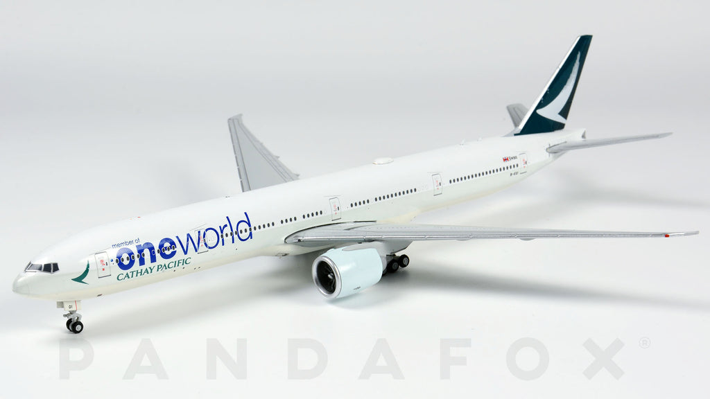 Cathay Pacific Boeing 777-300ER B-KQI One World JC Wings EW477W003 Scale  1:400
