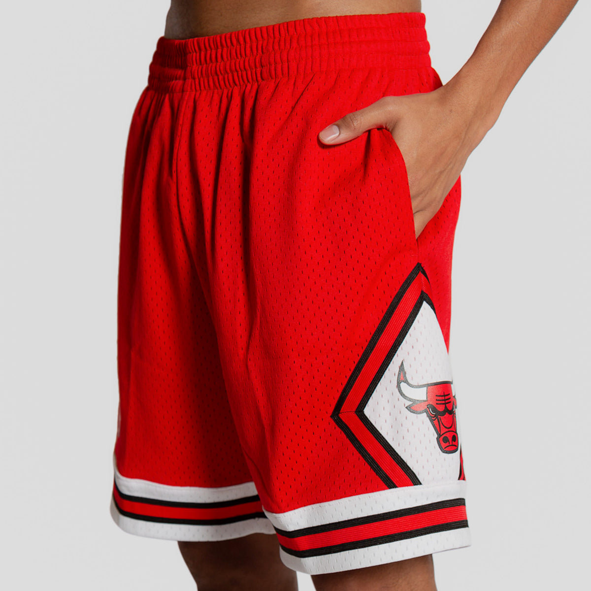 New Chicago Bulls Swingman Vintage Retro Basketball Shorts Stitched S-2XL  #I 