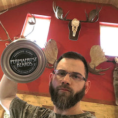 Permafrost Beards Alaskan Beard Oil and Beard Balm Made In Fairbanks Alaska, men's grooming products for your beard and mustache. Hand crafted small batch made by family run small business.