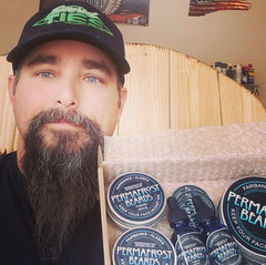 Permafrost Beards Alaskan Beard Products made in Fairbanks Alaska. The best handcrafted beard care in the world. Beard Oil, Beard Balm, Beard Wash, and Mustache Wax. 