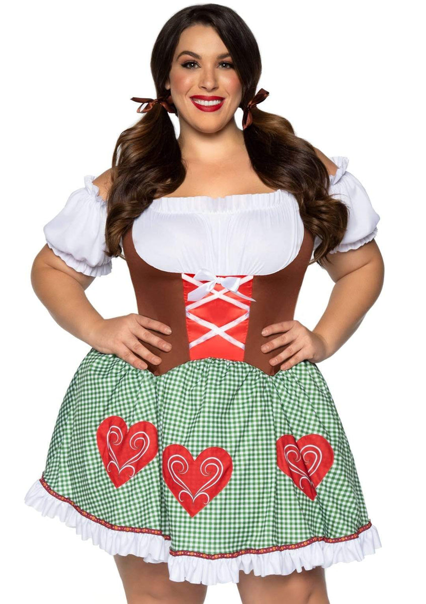 vægt Gøre mit bedste Bliv oppe Bavarian Cutie Costume Plus Size Halloween Costume| Leg Avenue