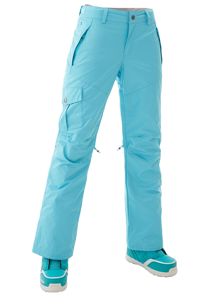 Nonwe Womens Warmth Windproof Fleece Snow Ski Pants 522700841XL Green XL