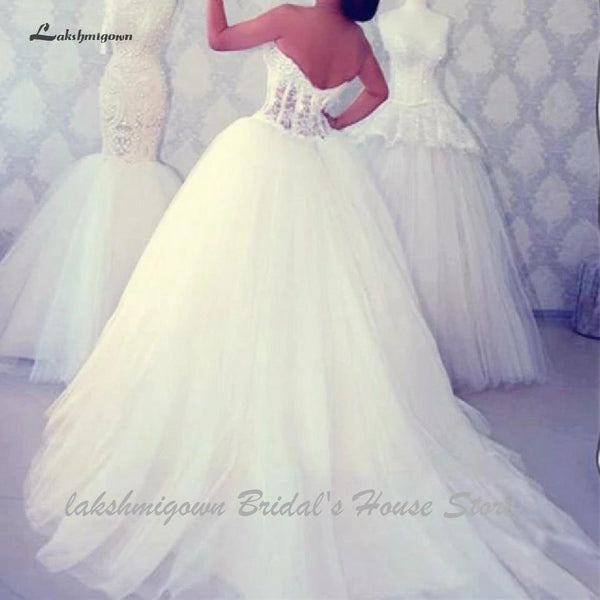 Luxury Saudi Arabia Ball Gown Wedding Dresses For Bride Roycebridal Official Store 8049