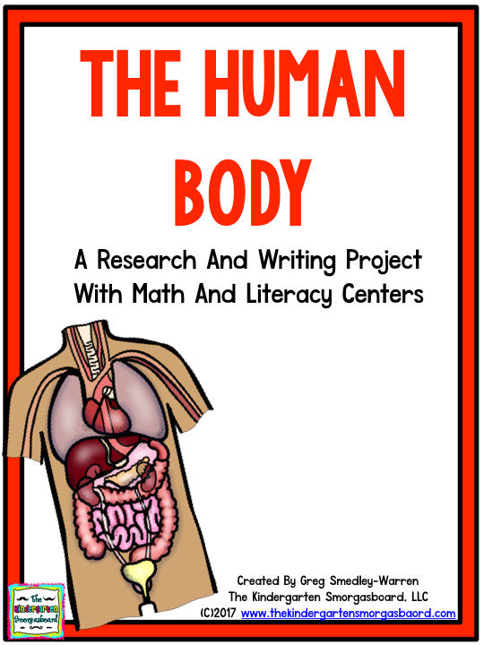 Human Body: A Research and Writing Project PLUS Centers! – The