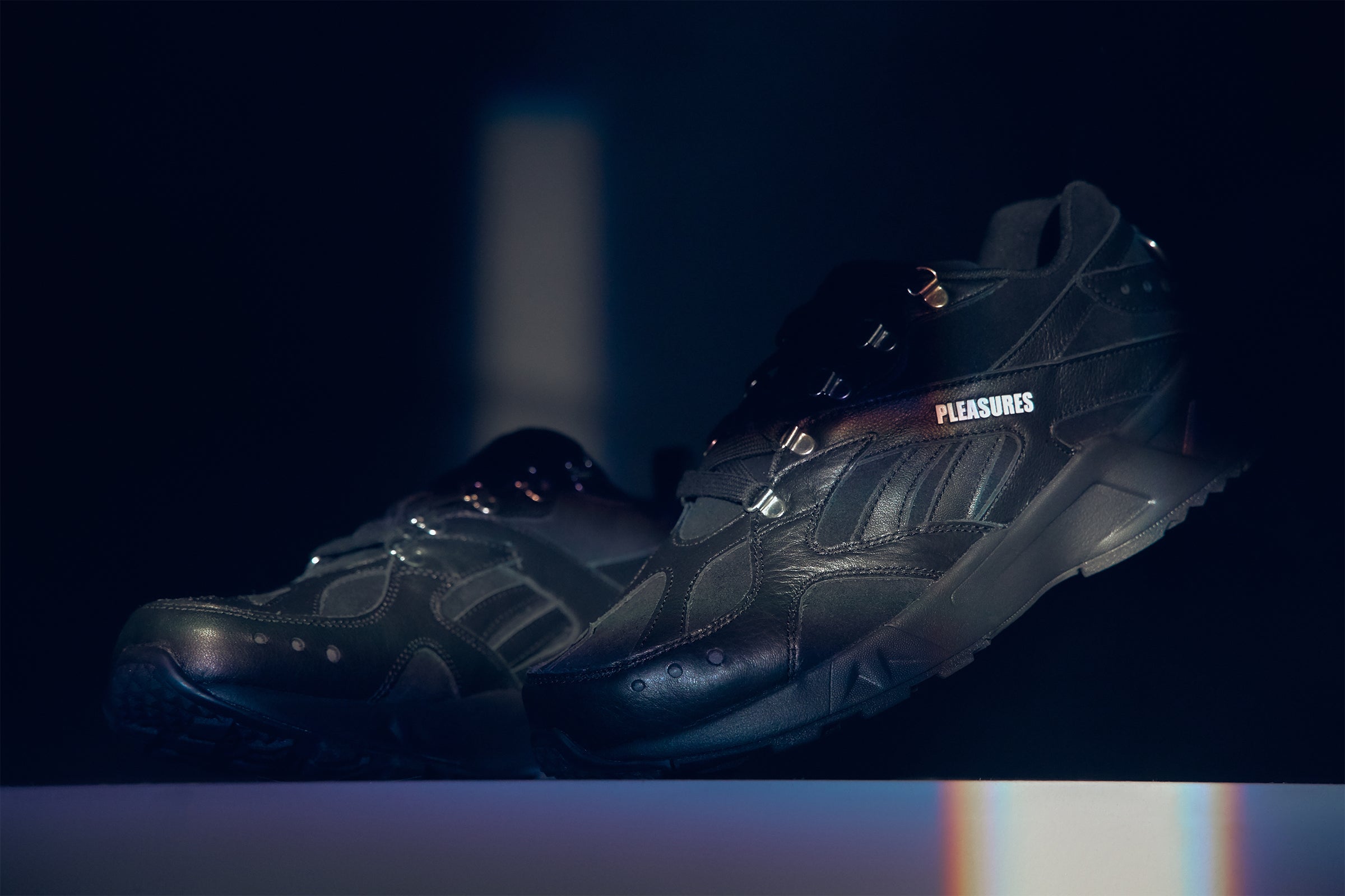 reebok aztrek black blue