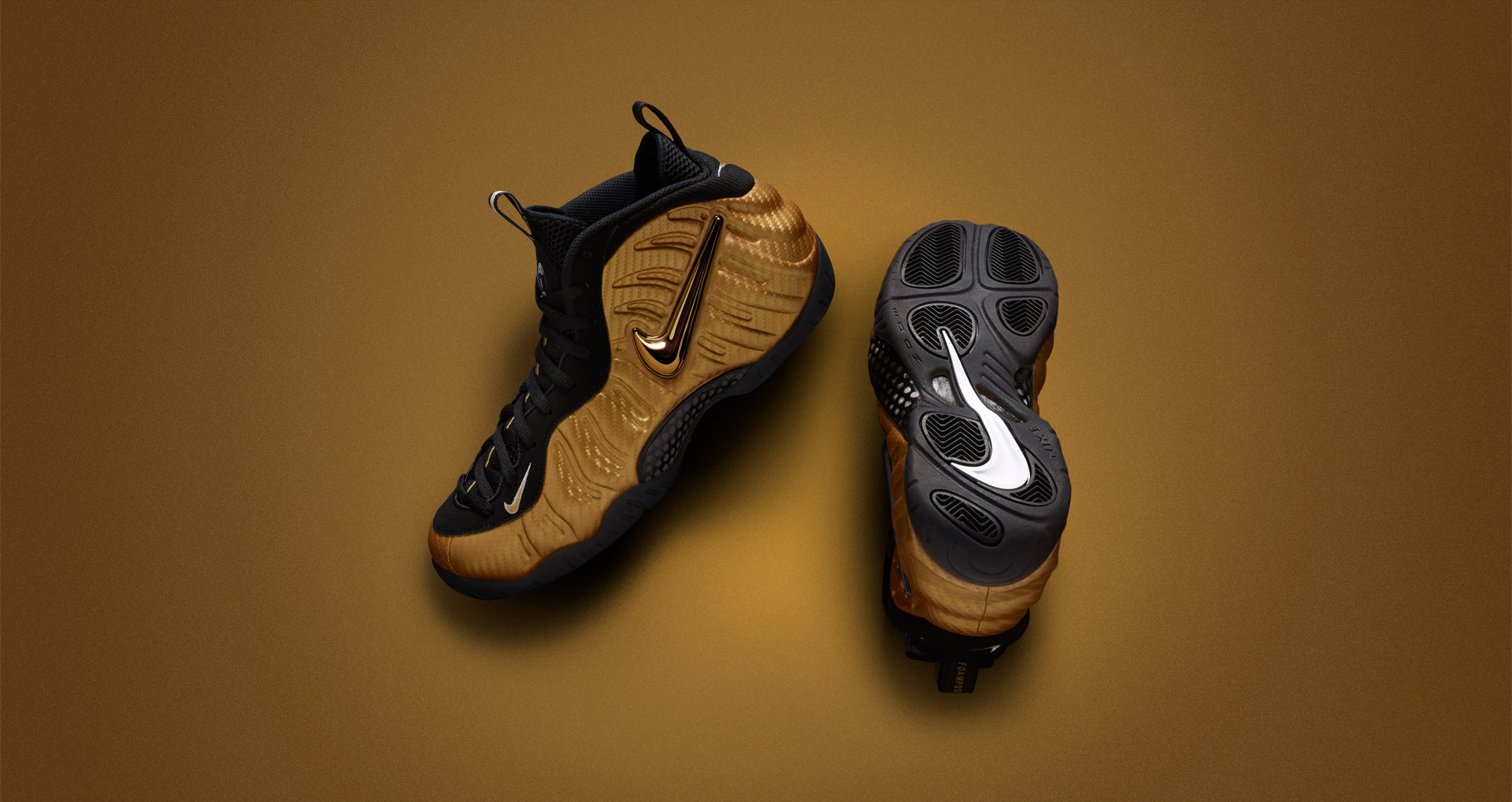 Nike Air Foamposite “Metallic Gold” – HANON