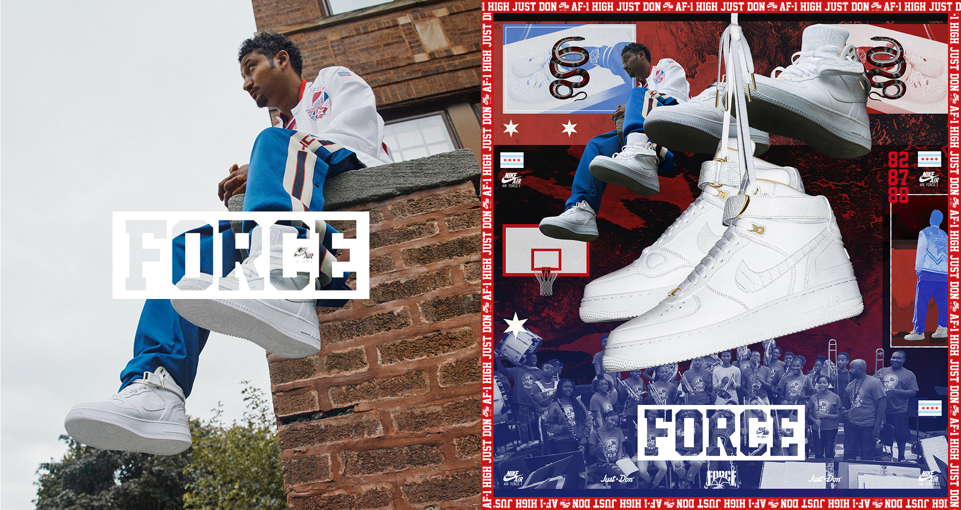 nike air force 1 advertisements