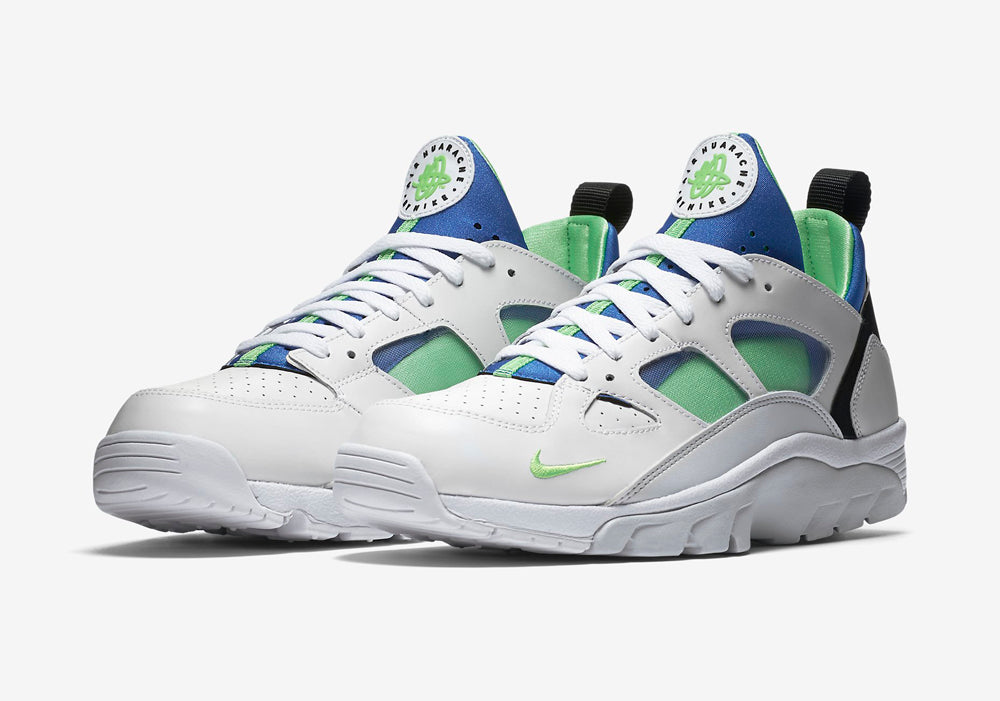 nike air trainer huarache green