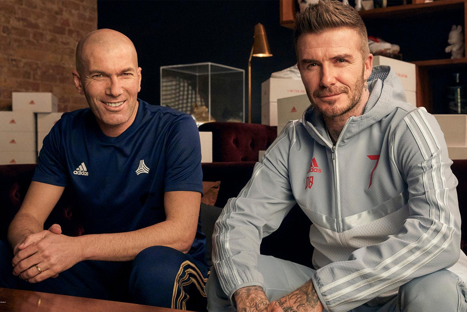zidane and beckham adidas