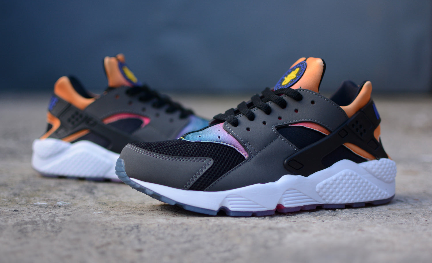 rainbow huaraches shoes