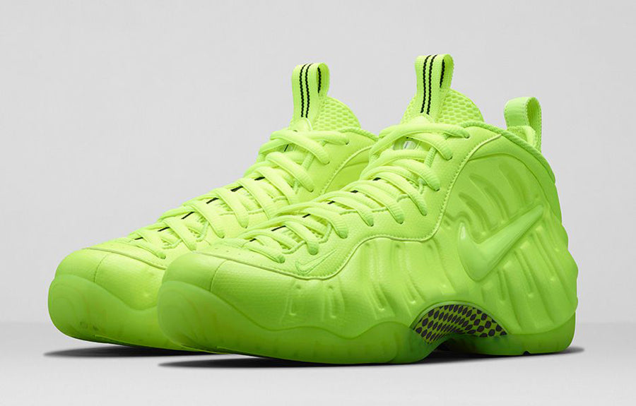 slime green foamposites