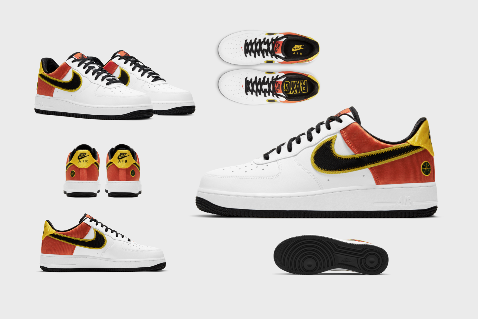 funky nike air force 1