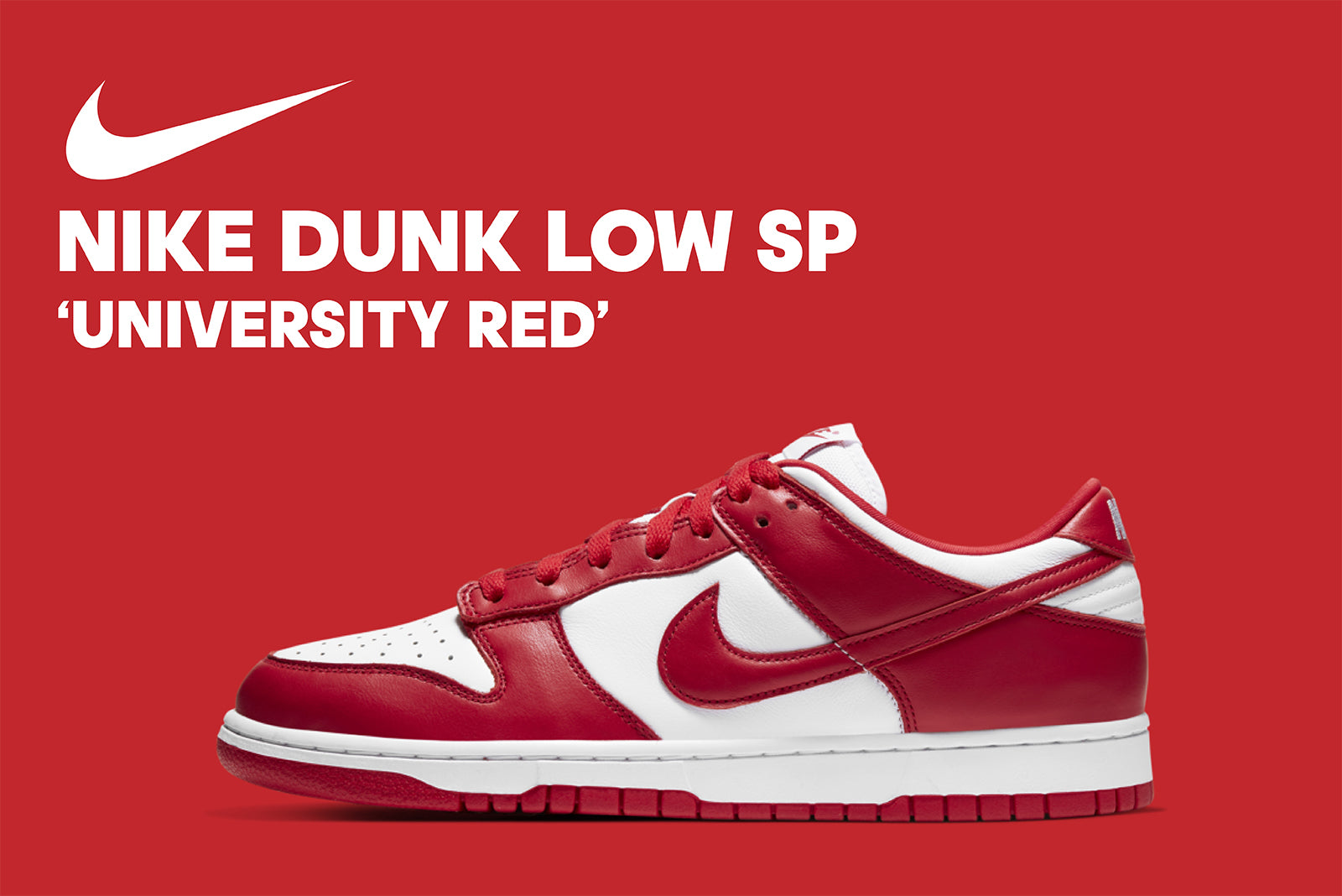 nike dunk low sp university red